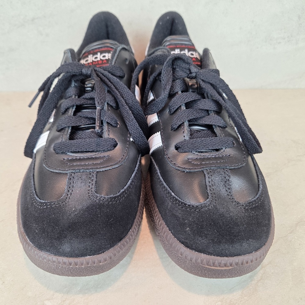 Adidas Samba 036516 SIZE US 6 YOUTH Kids Indoor Soccer Shoes Black Gum Sneaker - Picture 9 of 11